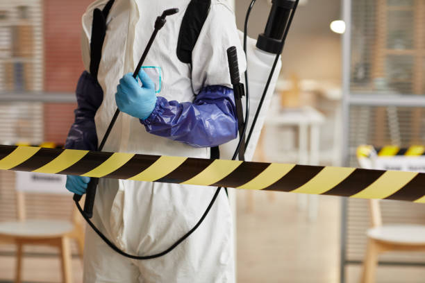 Professional Blood Cleanup technician working in River Edge, NJ